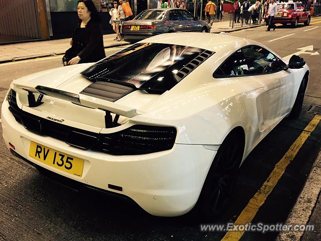 Mclaren MP4-12C spotted in Hong Kong, China