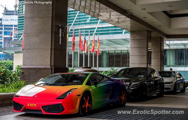 Lamborghini Gallardo spotted in Kuala Lumpur, Malaysia