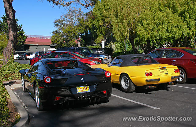 Ferrari 458 Italia spotted in Monterey, California