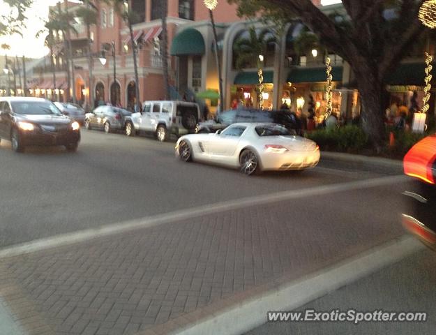 Mercedes SLS AMG spotted in Naples, Florida