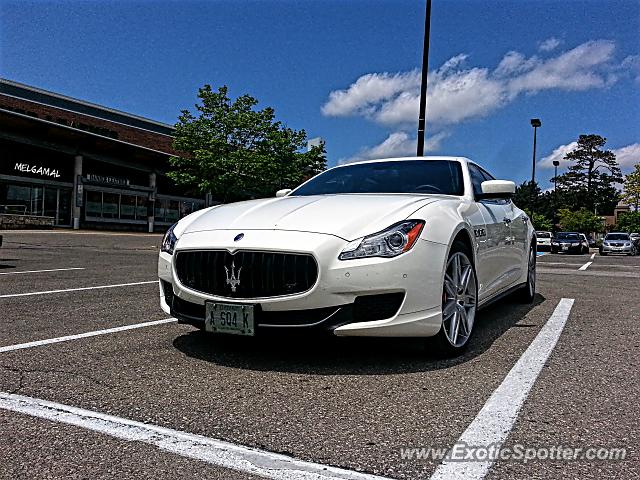 Maserati Quattroporte spotted in Niagara Falls, Canada