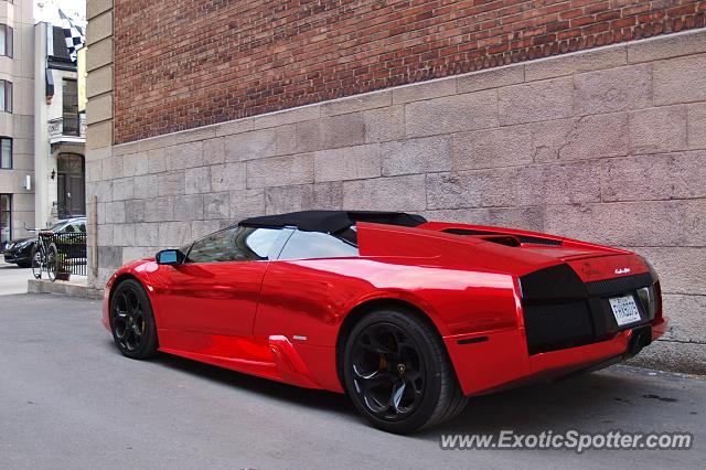 Lamborghini Murcielago spotted in Montreal, Canada