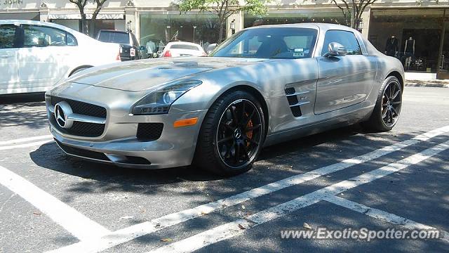 Mercedes SLS AMG spotted in Dallas, Texas