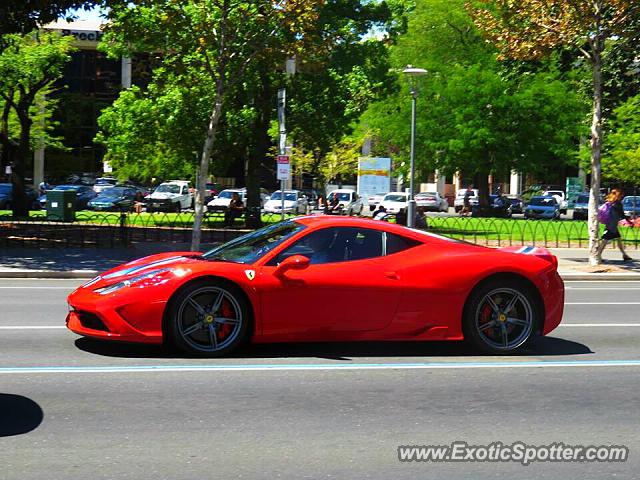 Ferrari 458 Italia spotted in Melbourne, Australia