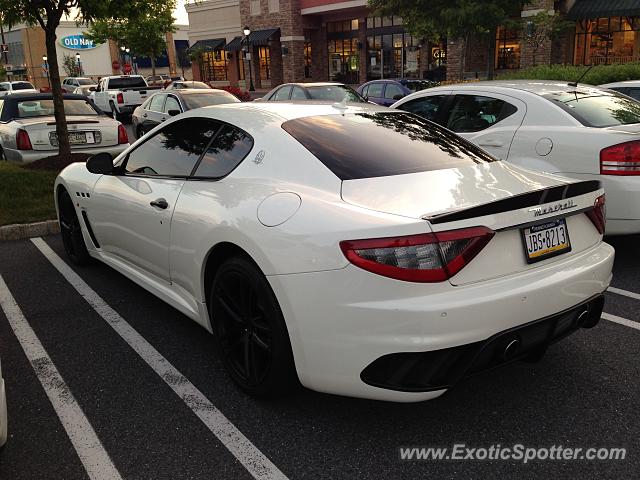 Maserati GranTurismo spotted in Center valley, Pennsylvania