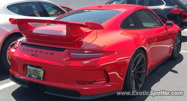 Porsche 911 GT3 spotted in Orlando, Florida