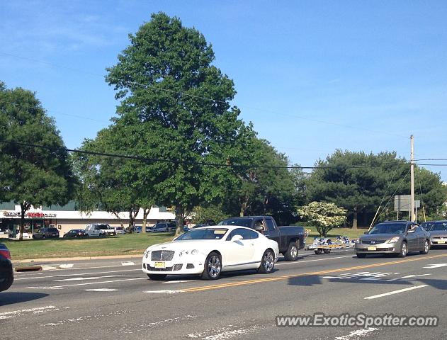 Bentley Continental spotted in Brick, New Jersey