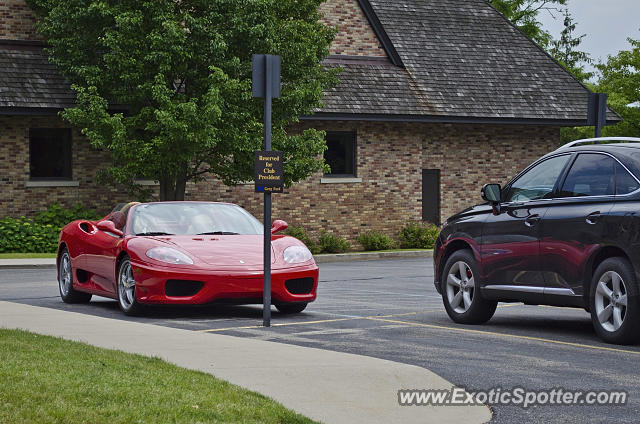 Ferrari 360 Modena spotted in Grand Rapids, Michigan