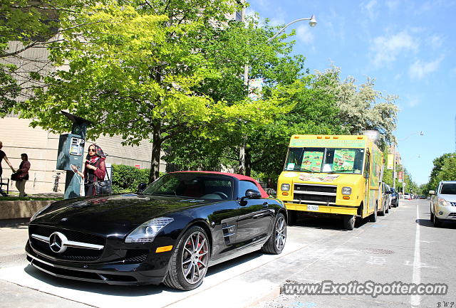 Mercedes SLS AMG spotted in Toronto, Canada