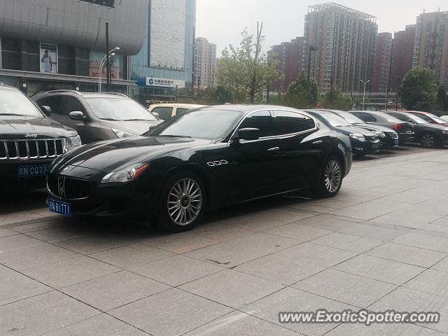 Maserati Quattroporte spotted in Beijing, China