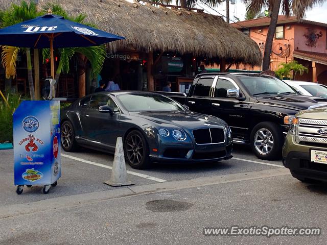 Bentley Continental spotted in Siesta Key, Florida