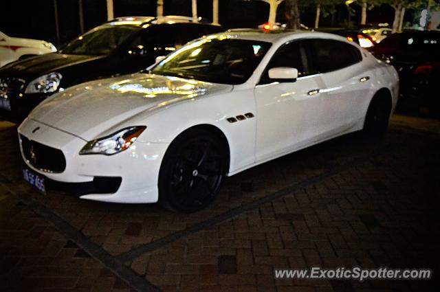 Maserati Quattroporte spotted in Beijing, China