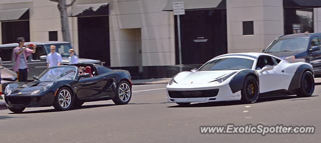 Ferrari 458 Italia spotted in Beverly Hills, California