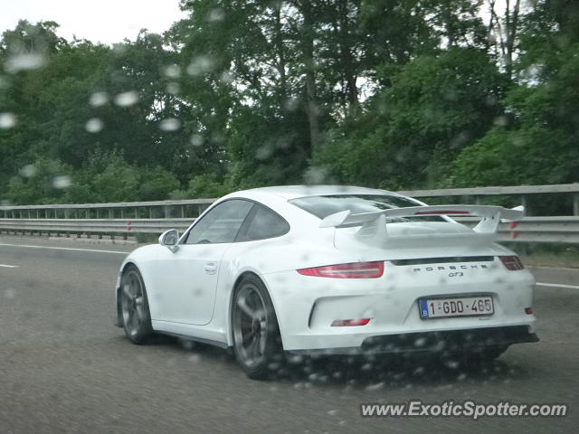 Porsche 911 GT3 spotted in Leuven, Belgium