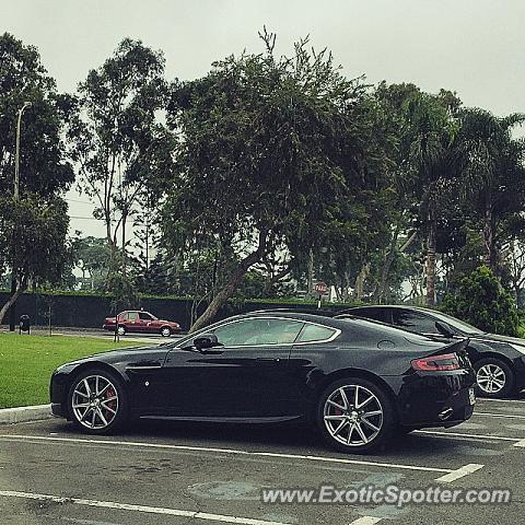 Aston Martin Vantage spotted in Lima, Peru