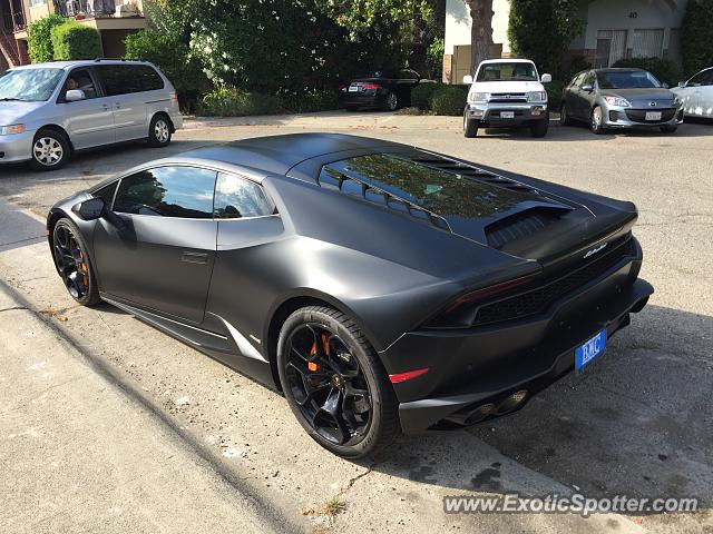 Lamborghini Huracan spotted in San Mateo, California