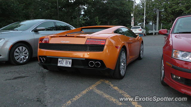 Lamborghini Gallardo spotted in Québec, Canada