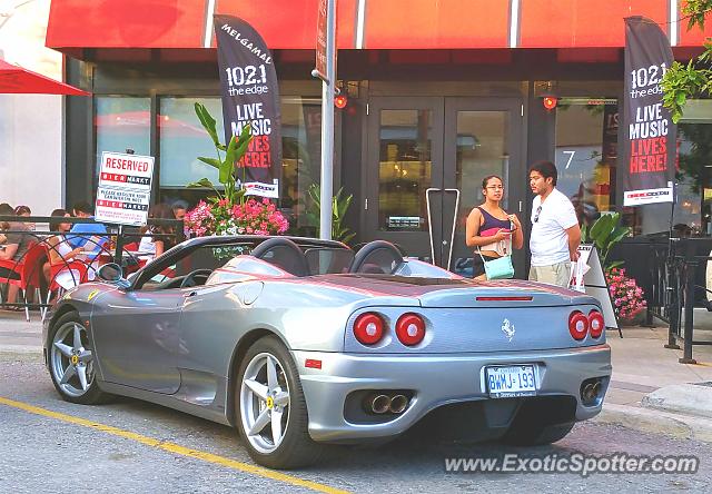 Ferrari 360 Modena spotted in Toronto, Canada