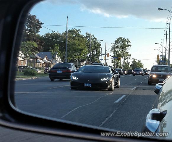 Lamborghini Huracan spotted in Toronto, Canada