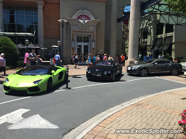 Lamborghini Aventador spotted in Charlotte, North Carolina