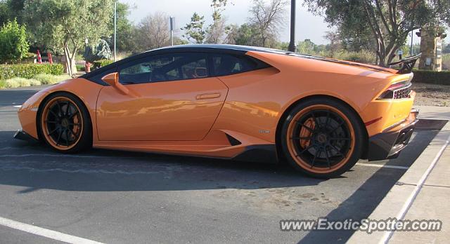 Lamborghini Huracan spotted in Livermore, California