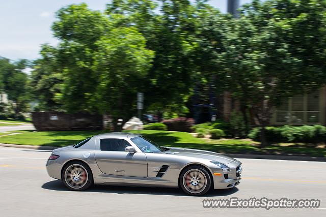 Mercedes SLS AMG spotted in Dallas, Texas