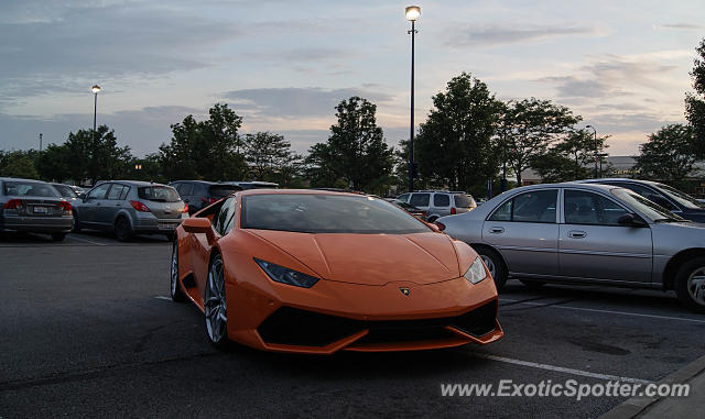 Lamborghini Huracan spotted in Columbus, Ohio