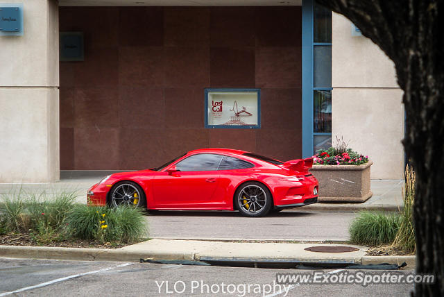 Porsche 911 GT3 spotted in Cherry Creek, Colorado