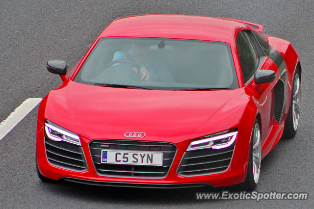 Audi R8 spotted in Cambridge, United Kingdom