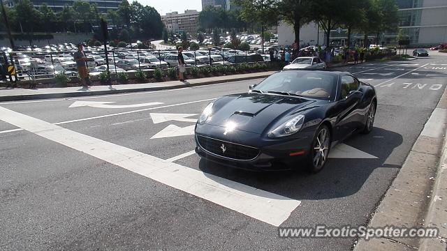 Ferrari California spotted in Atlanta, Georgia