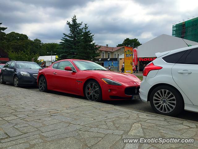 Maserati GranTurismo spotted in Międzyzdroje, Poland