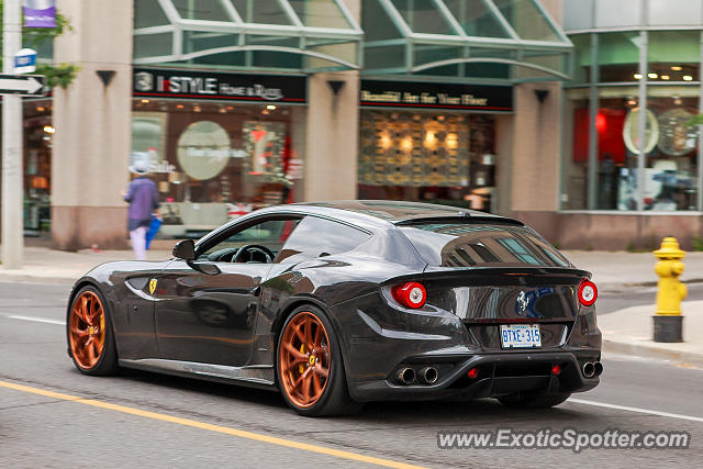 Ferrari FF spotted in Toronto, On, Canada