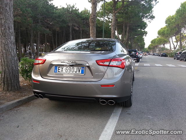 Maserati Ghibli spotted in Lignano, Italy