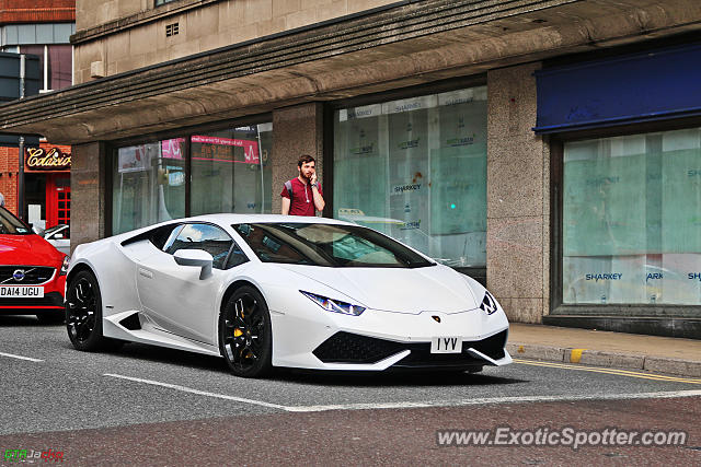 Lamborghini Huracan spotted in Leeds, United Kingdom