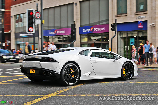 Lamborghini Huracan spotted in Leeds, United Kingdom