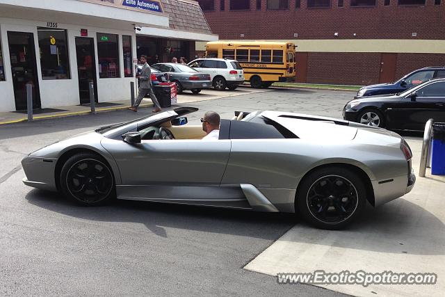 Lamborghini Murcielago spotted in Potomac, Maryland