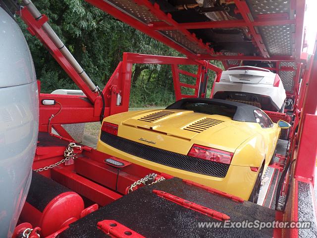 Lamborghini Gallardo spotted in Chattanooga, Tennessee