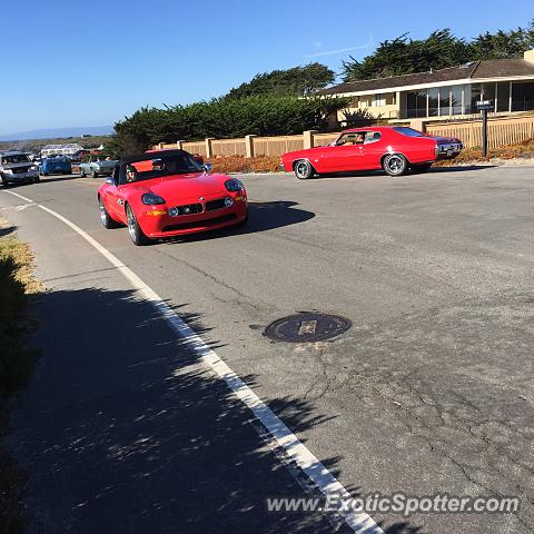 BMW Z8 spotted in Pebble Beach, California