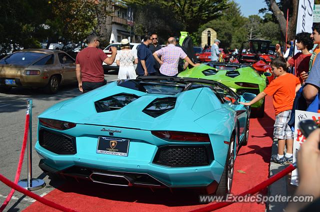 Lamborghini Aventador spotted in Carmel, California