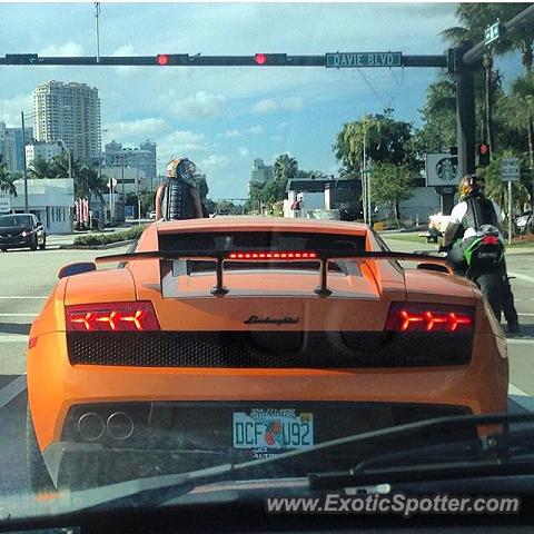 Lamborghini Gallardo spotted in Fort Lauderdale, Florida