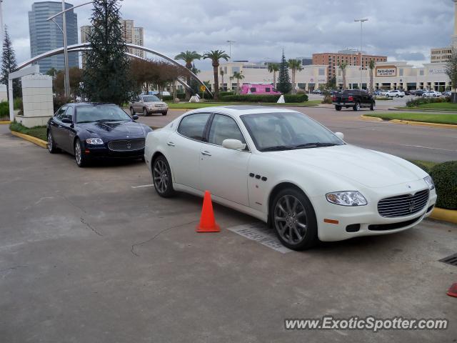 Maserati Quattroporte spotted in Houston, Texas