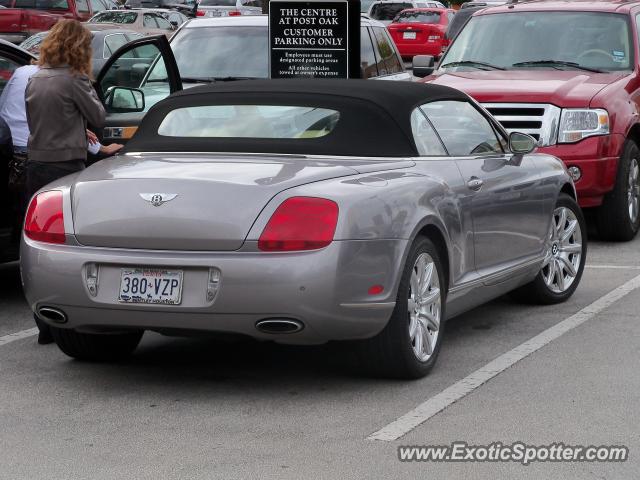 Bentley Continental spotted in Houston, Texas