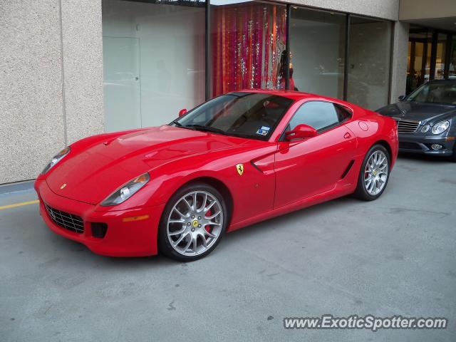 Ferrari 599GTB spotted in Houston, Texas