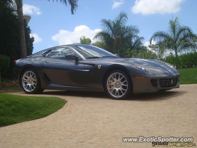 Ferrari 599GTB spotted in Brasília, Brazil