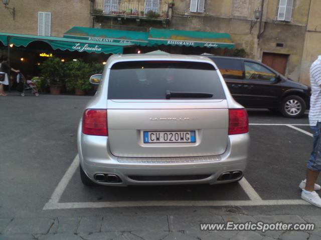 Porsche Cayenne Gemballa 650 spotted in Siena, Italy