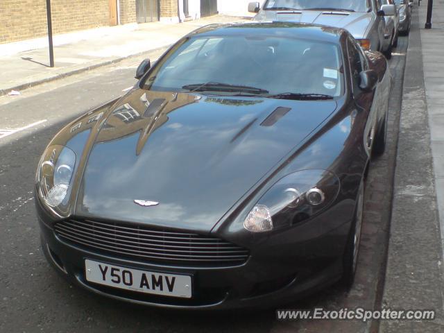 Aston Martin DB9 spotted in London, United Kingdom