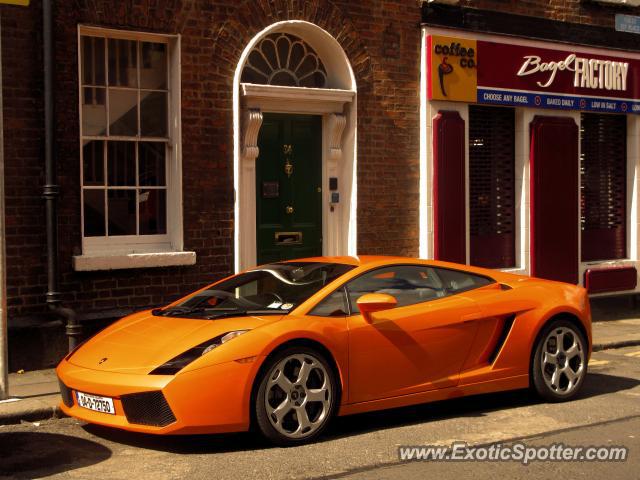 Lamborghini Gallardo spotted in Dublin, Ireland