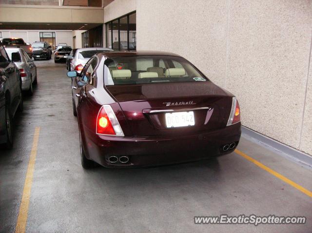 Maserati Quattroporte spotted in Houston, Texas