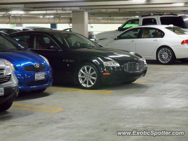 Maserati Quattroporte spotted in Houston, Texas