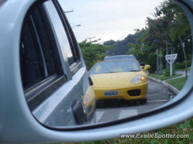 Ferrari 360 Modena spotted in Florianópolis, Brazil